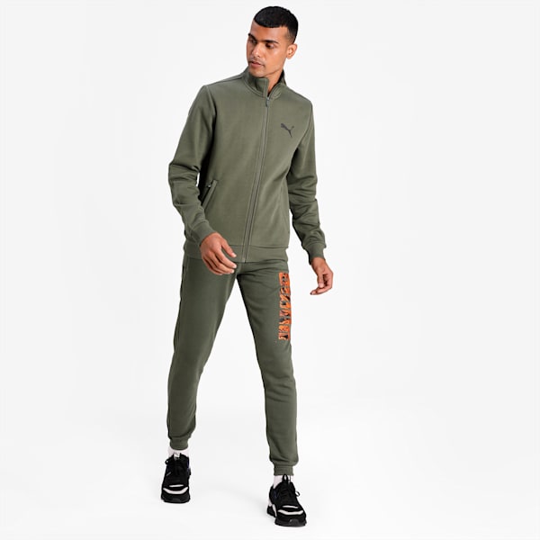 PUMA Knitted Men's Jacket, Thyme