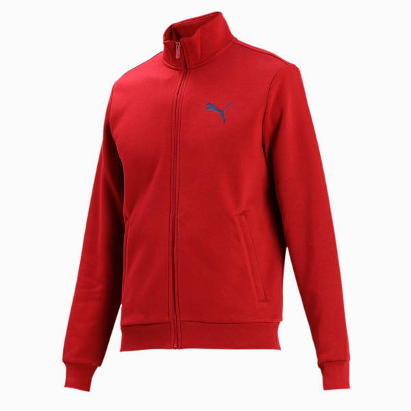 PUMA Knitted Men's Jacket, Red Dahlia, extralarge-IND