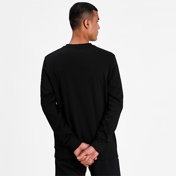 PUMA Crew Men's Sweatshirt, Puma Black, extralarge-IND