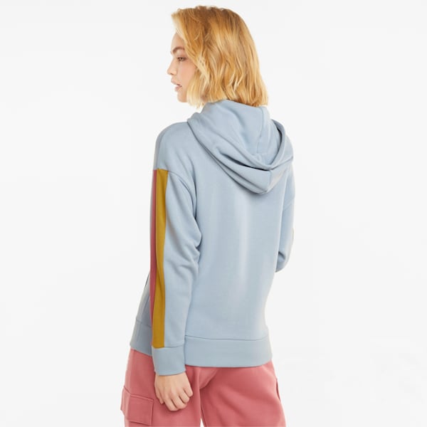 CLSX Women's Hoodie, Blue Fog-BHeights, extralarge