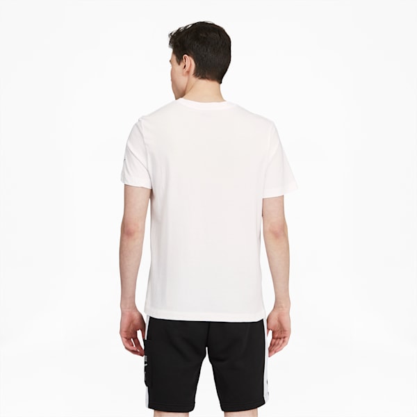 Mirrored Men's Graphic Tee, Puma White, extralarge