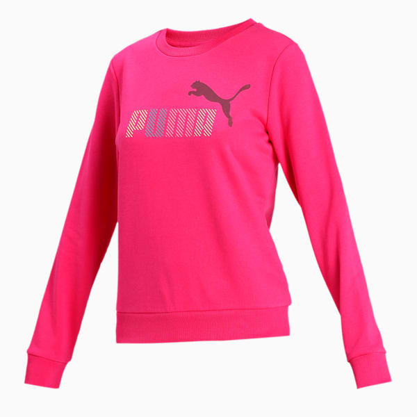 Graphic Women's Crew Sweat, Beetroot Purple, extralarge-IND
