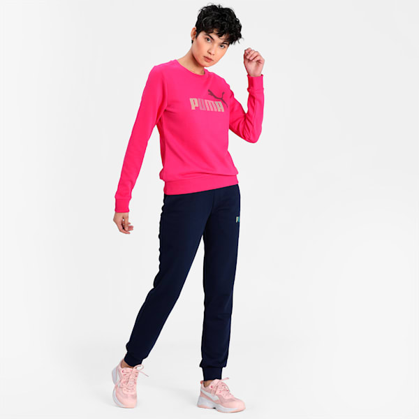 Graphic Women's Crew Sweat, Beetroot Purple, extralarge-IND