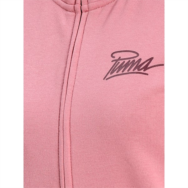 PUMA Women's Sweat Jacket, Foxglove, extralarge-IND