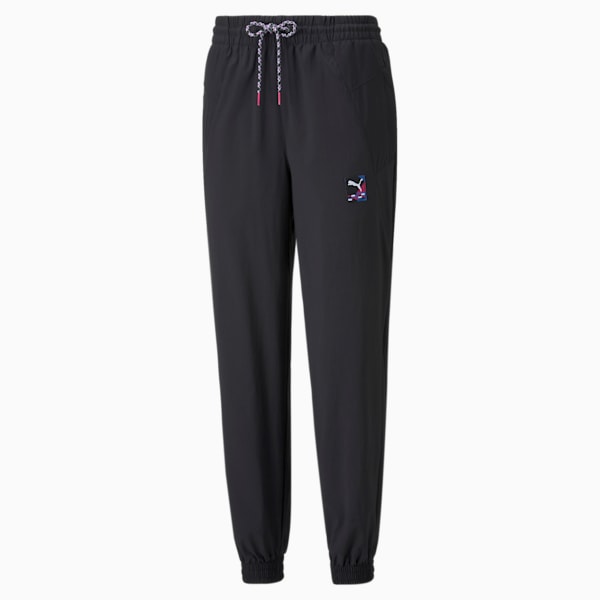 PUMA International Women's Track Pants, Puma Black, extralarge-IND