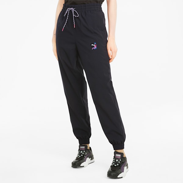 PUMA International Women's Track Pants, Puma Black, extralarge-IND