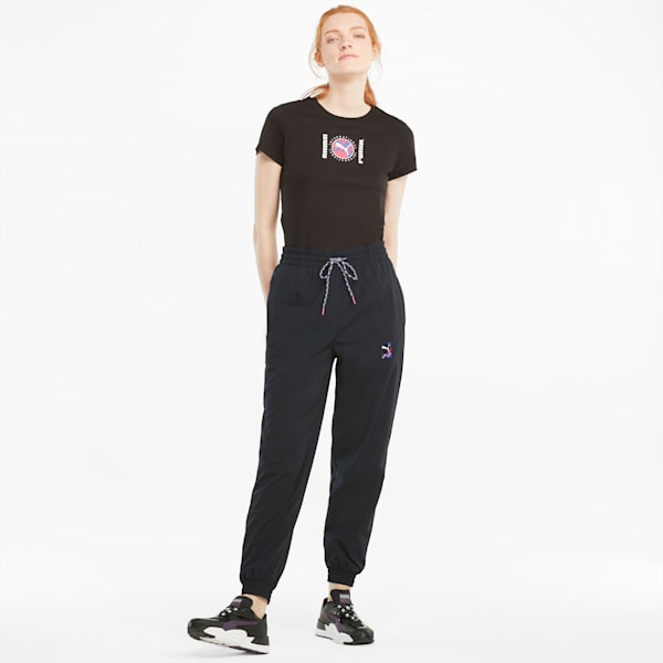 PUMA International Women's Track Pants, Puma Black, extralarge-IND