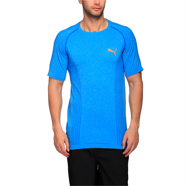 Active Men's evoKNIT Summer T-Shirt, French Blue Heather, extralarge-IND