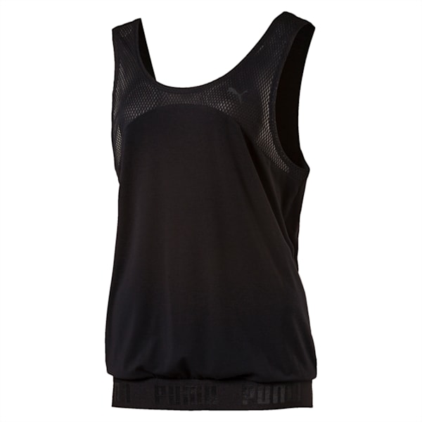 Active Women’s Transition Tank Top, Puma Black, extralarge-IND