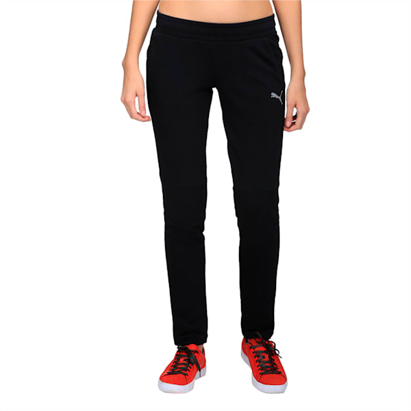 Women's Swagger Pants, Puma Black, extralarge-IND