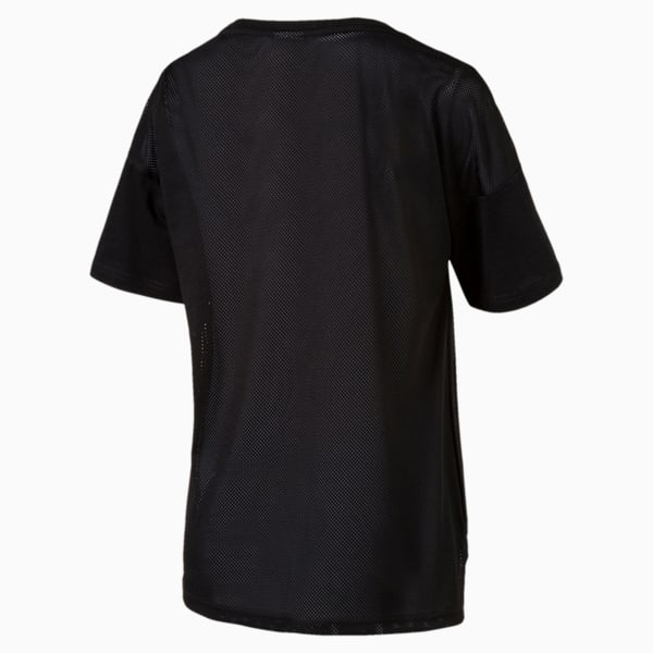 Women's PWR Swagger T-Shirt, Puma Black, extralarge-IND