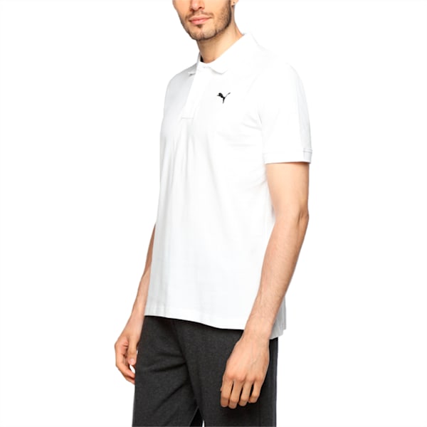 ESS Pique Polo, Puma White, extralarge-IND