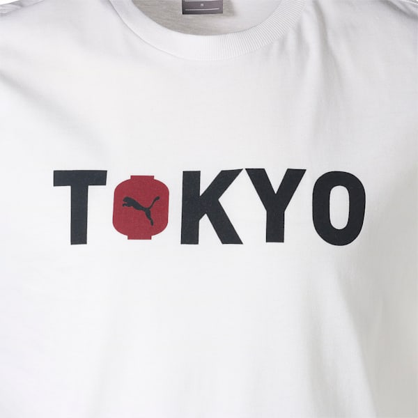 シティー ユニセックス 半袖 Tシャツ TOKYO 東京, white