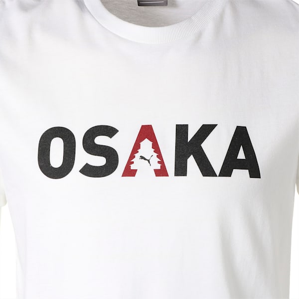 シティー ユニセックス 半袖 Tシャツ OSAKA 大阪, white