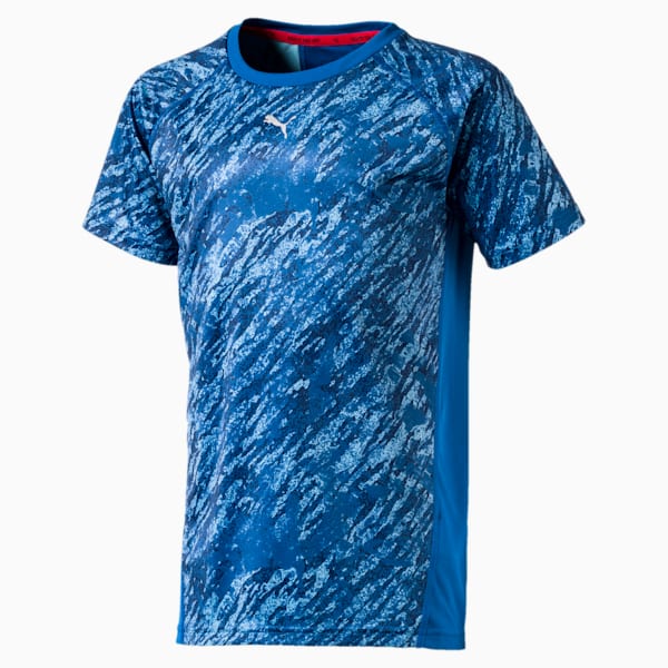 Boys' Gym All-over T-Shirt, Lapis Blue, extralarge-IND