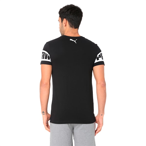 Men's Rebel T-Shirt, Cotton Black, extralarge-IND