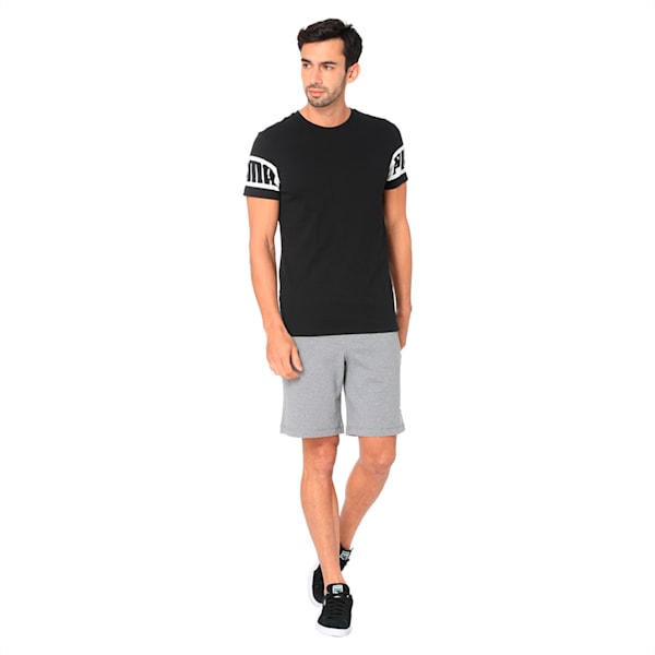 Men's Rebel T-Shirt, Cotton Black, extralarge-IND