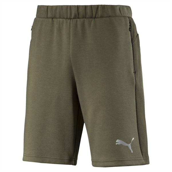 Active Men's Evostripe Ultimate Shorts, Olive Night, extralarge-IND