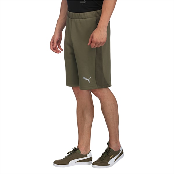 Active Men's Evostripe Ultimate Shorts, Olive Night, extralarge-IND