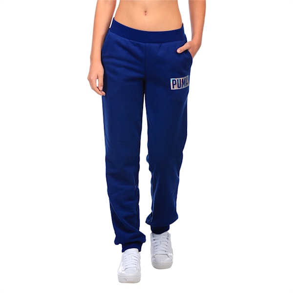 Puma jogging bottoms ladies cheap
