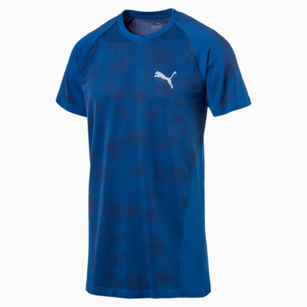 Active Men's evoKNIT Basic Winter T-Shirt, Lapis Blue, extralarge-IND