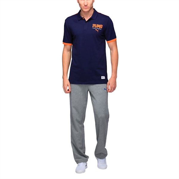 STYLE SUMMER Block Polo, Peacoat, extralarge-IND