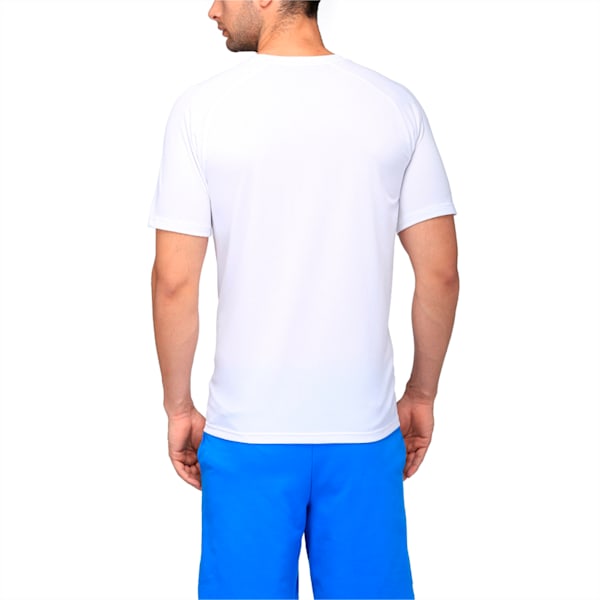 UV Block Tee, Puma White-Vibrant Orange, extralarge-IND