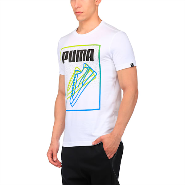 Sneaker Lines Tee, Puma White, extralarge-IND