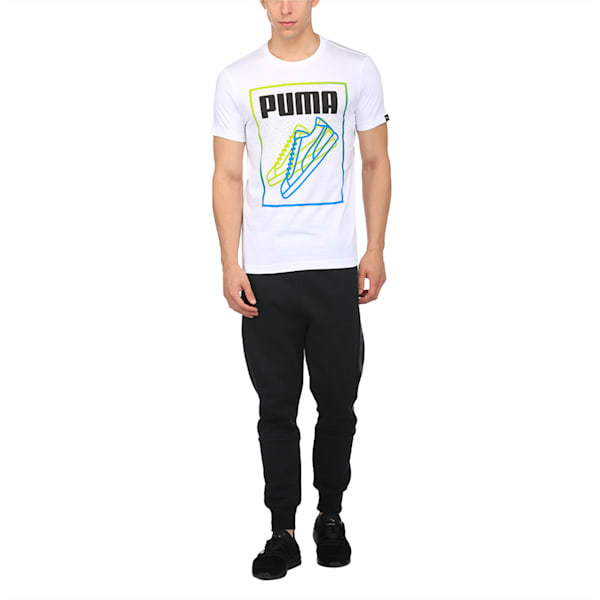 Sneaker Lines Tee, Puma White, extralarge-IND