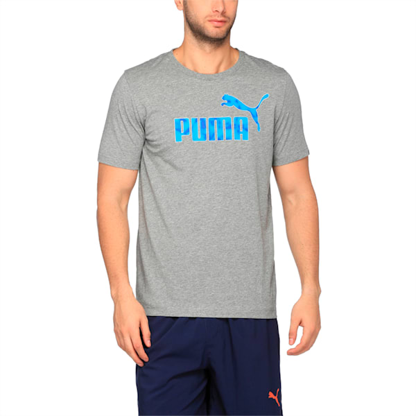 PUMA Hero Tee, Medium Gray Heather, extralarge-IND