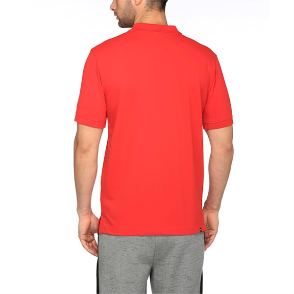 Men's Pique Polo, Barbados Cherry, extralarge-IND