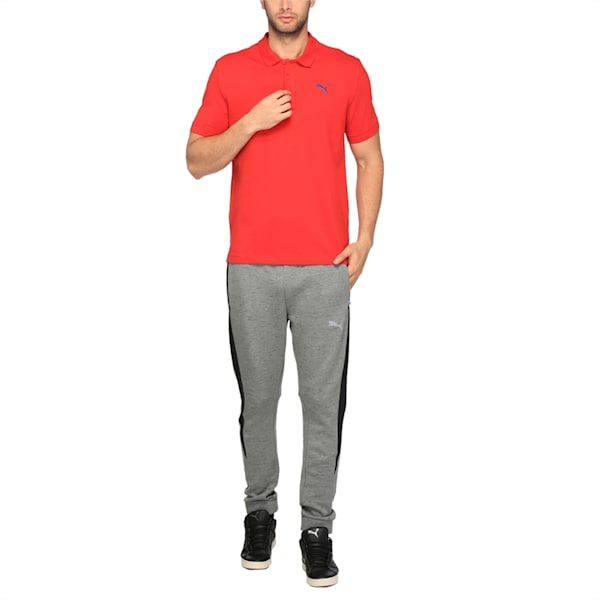 Men's Pique Polo, Barbados Cherry, extralarge-IND