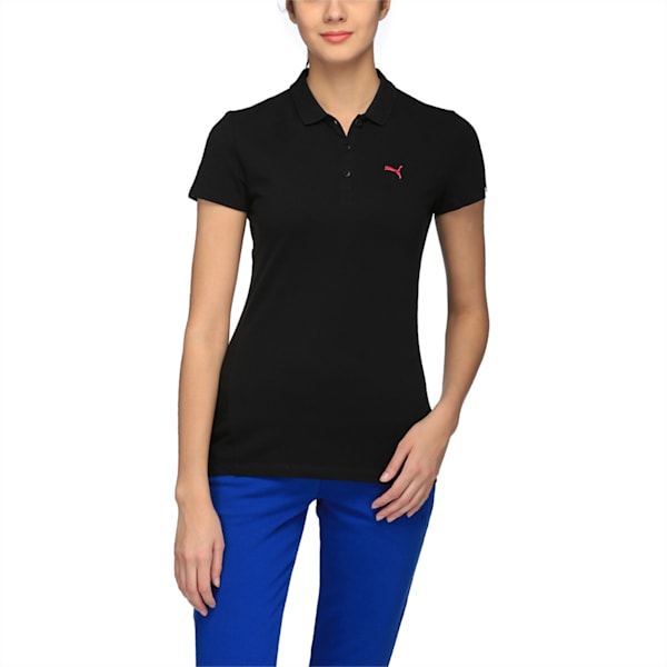 ESS Polo W, Cotton Black, extralarge-IND