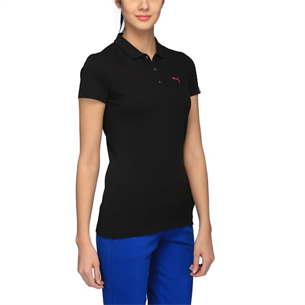 ESS Polo W, Cotton Black, extralarge-IND