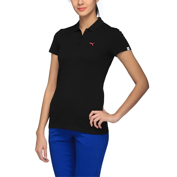 ESS Polo W, Cotton Black, extralarge-IND