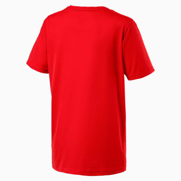 Boys' Tech Tee, Flame Scarlet, extralarge-IND