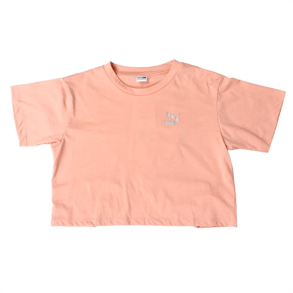 Girls' Classics Trend Tee, Peach Beige, extralarge-IND