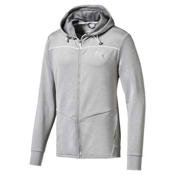 Active Men s Tech Stretch Full Zip Hoodie PUMA