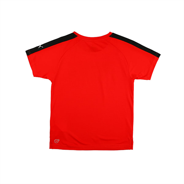 Gym Graphic Tee Black, Flame Scarlet, extralarge-IND