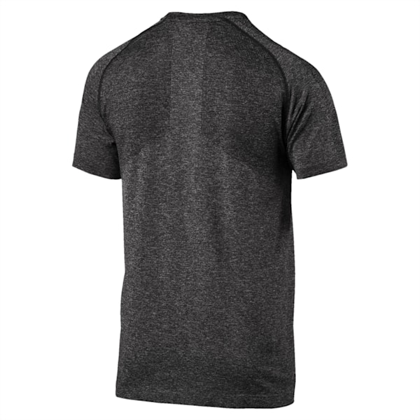 evoKNIT Men's Basic Tee, Dark Gray Heather, extralarge-IND