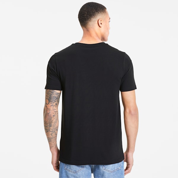 Classics Men's Logo Tee, Puma Black, extralarge