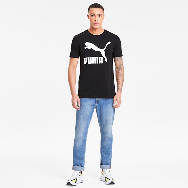 Classics Men's Logo Tee, Puma Black, extralarge