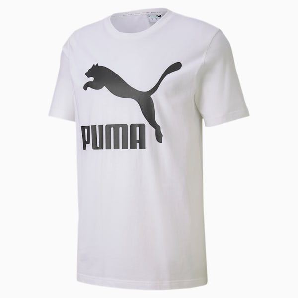 Classics Men's Logo Tee, Puma White, extralarge