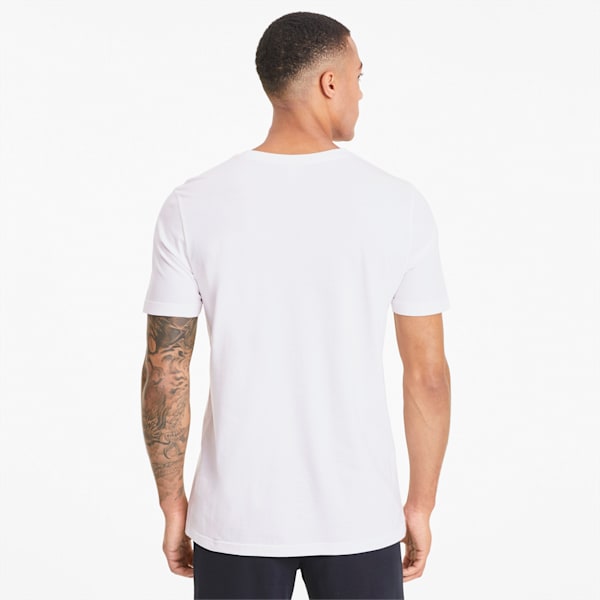 Classics Men's Logo Tee, Puma White, extralarge