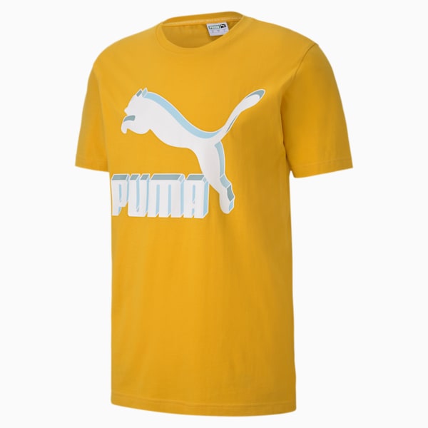 Classics Men's Logo Tee, Golden Rod, extralarge