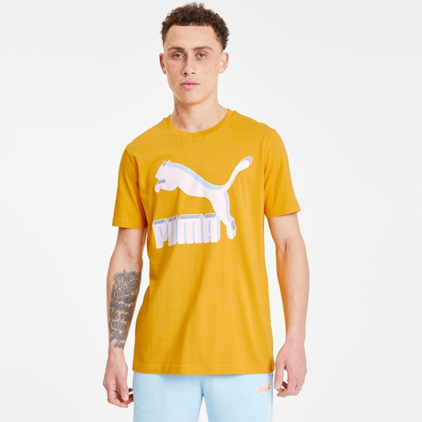 Classics Men's Logo Tee, Golden Rod, extralarge