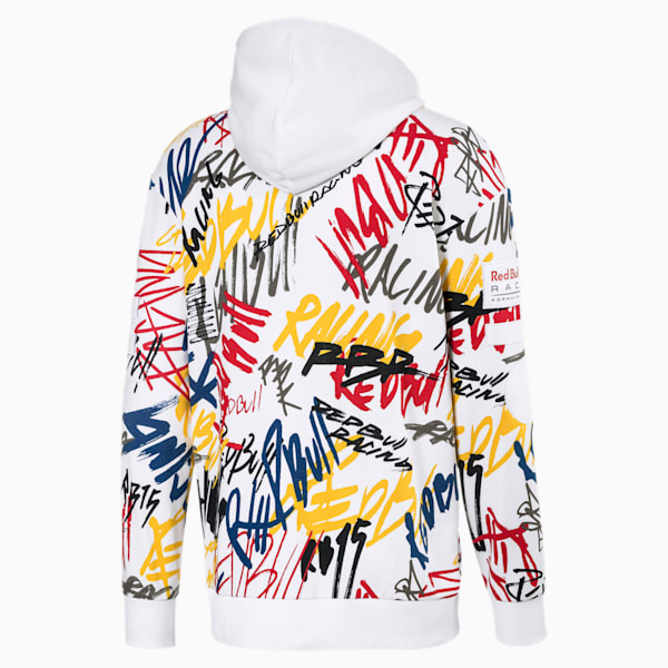 Red Bull Racing Street Men's Midlayer Jacket, Puma White, extralarge