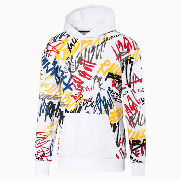Red Bull Racing Street Men's Midlayer Jacket, Puma White, extralarge