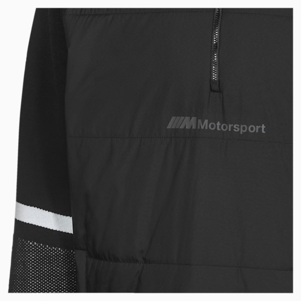 BMW M Motorsport RCT evoKNIT Men's Midlayer, Puma Black, extralarge