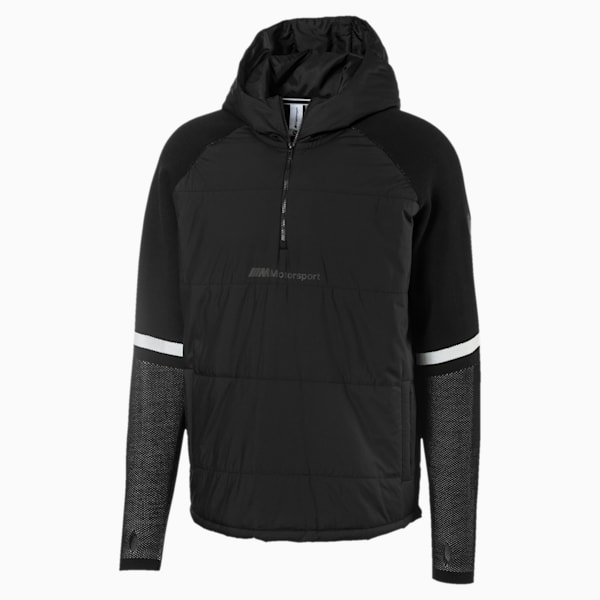 BMW M Motorsport RCT evoKNIT Men's Midlayer, Puma Black, extralarge